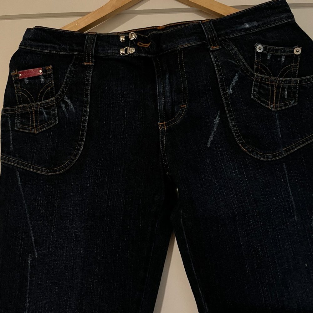 D&G Dolce&Gabbana Bootcut Distressed Denim Jeans Sz 30